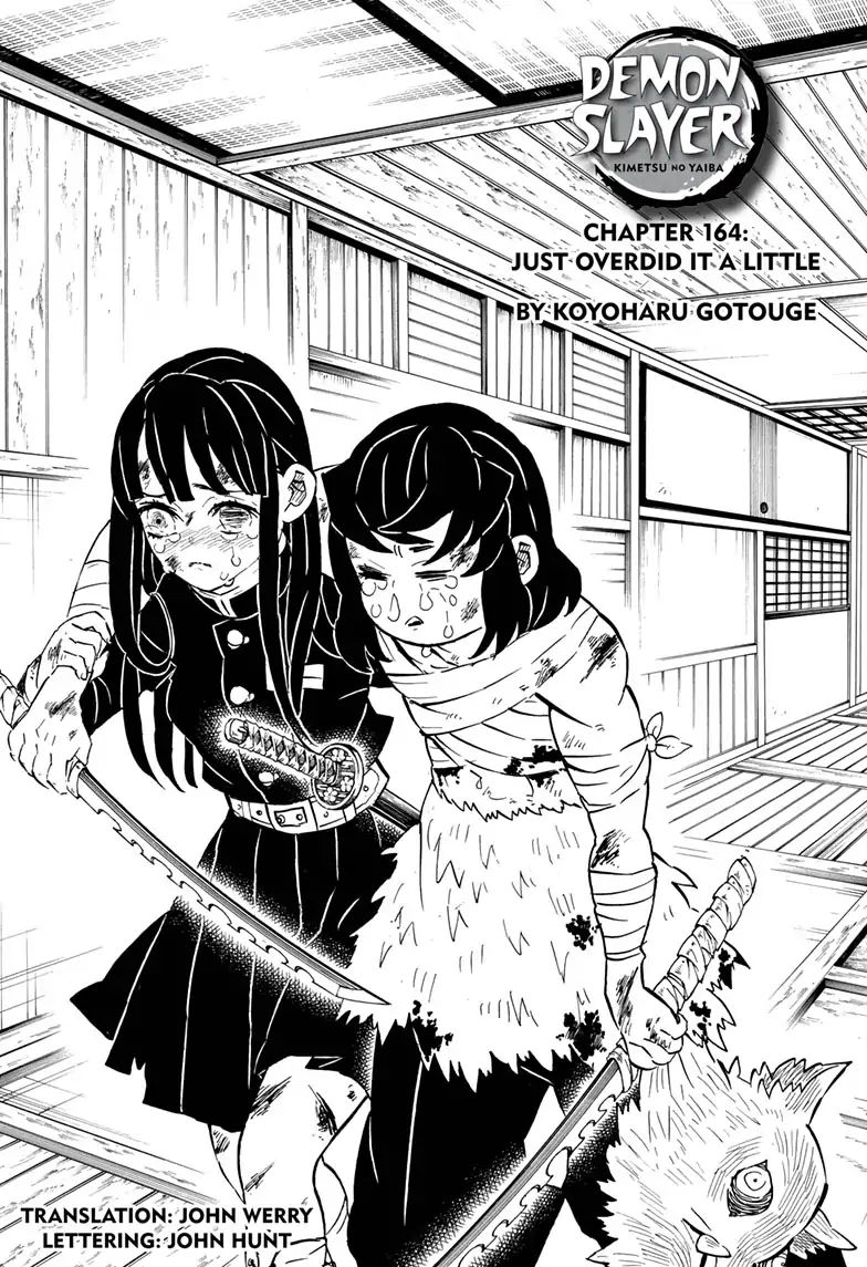 Demon Slayer Kimetsu No Yaiba Chapter 164 Demon Slayer Manga Online
