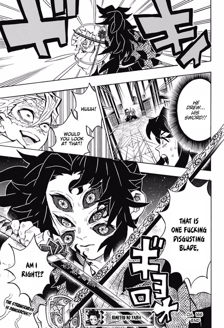 Demon Slayer: Kimetsu no Yaiba ,Chapter 166 - Demon Slayer Manga Online